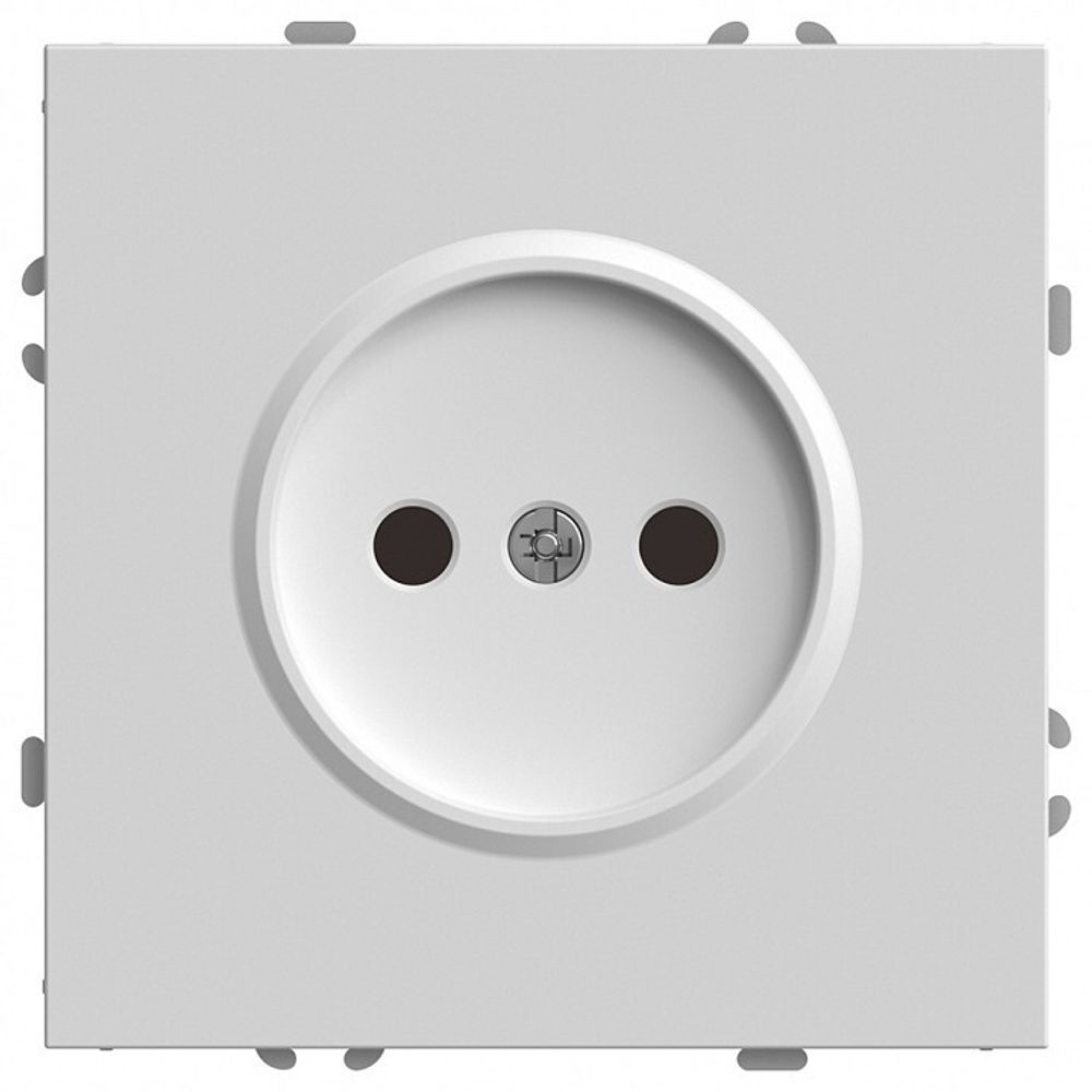 Розетка без заземления и со шторкой, без рамки Stekker Эмили 49876