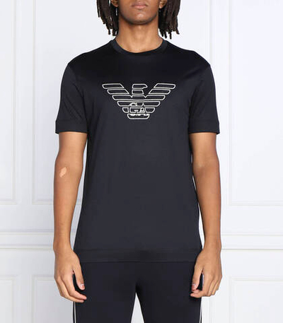 футболка Emporio Armani - темно-синий(6L1TH2 1JUVZ)