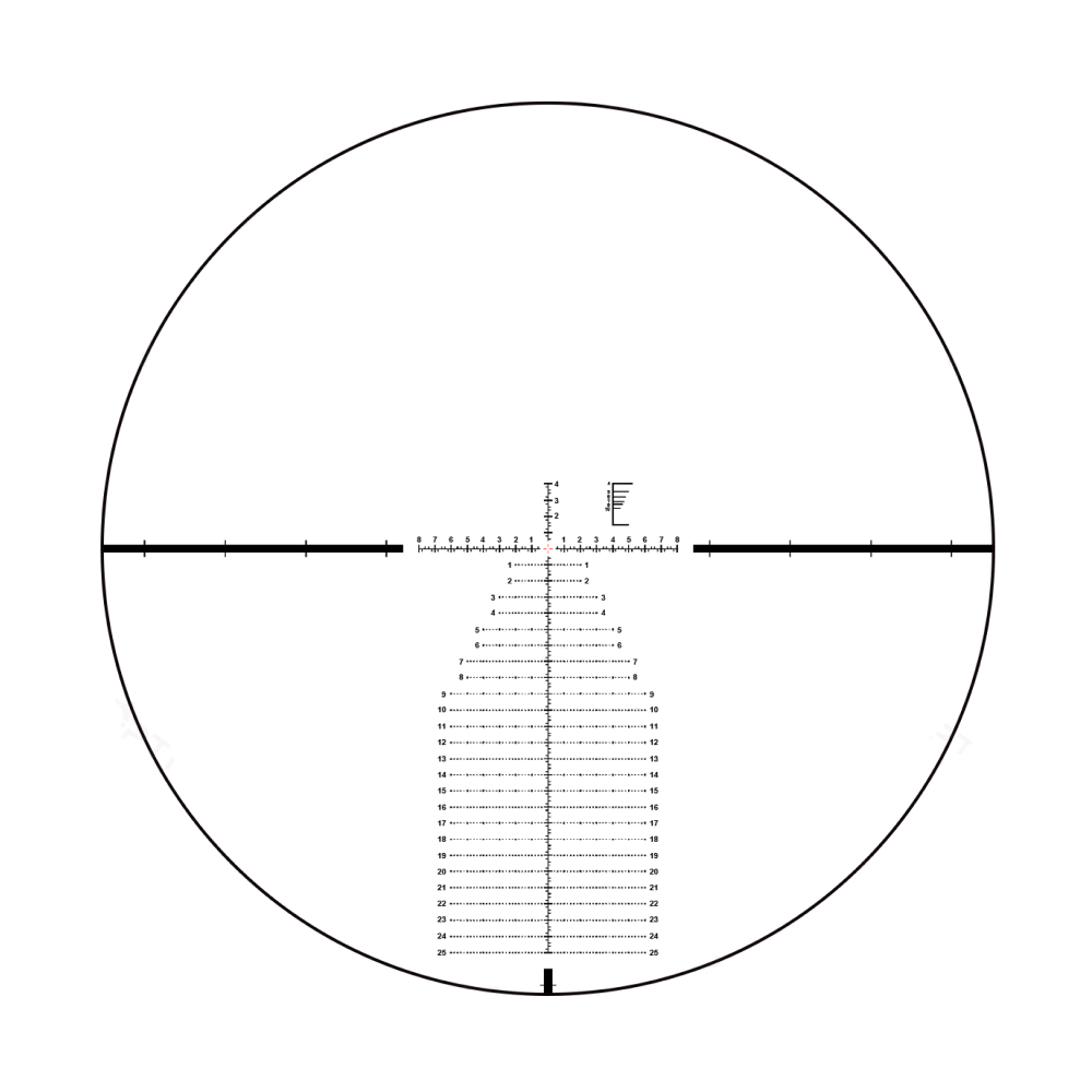 Оптический прицел Vector Optics Continental X6 4-24x56 Ranging FFP, 34мм, сетка VEC-MBR MIL (SCFF-39)