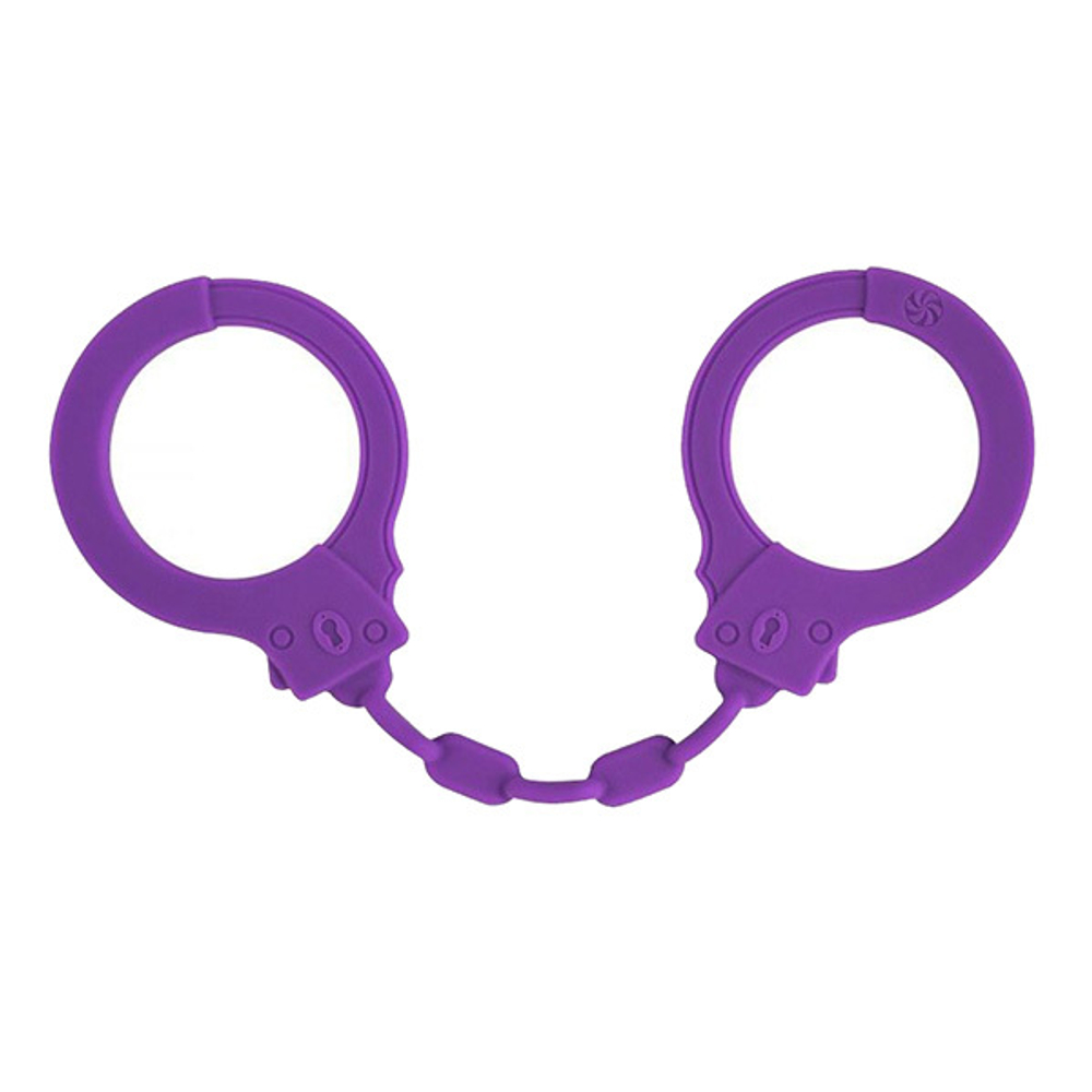 Фиолетовые силиконовые наручники Lola Games Party Hard Suppression 1167-02lola