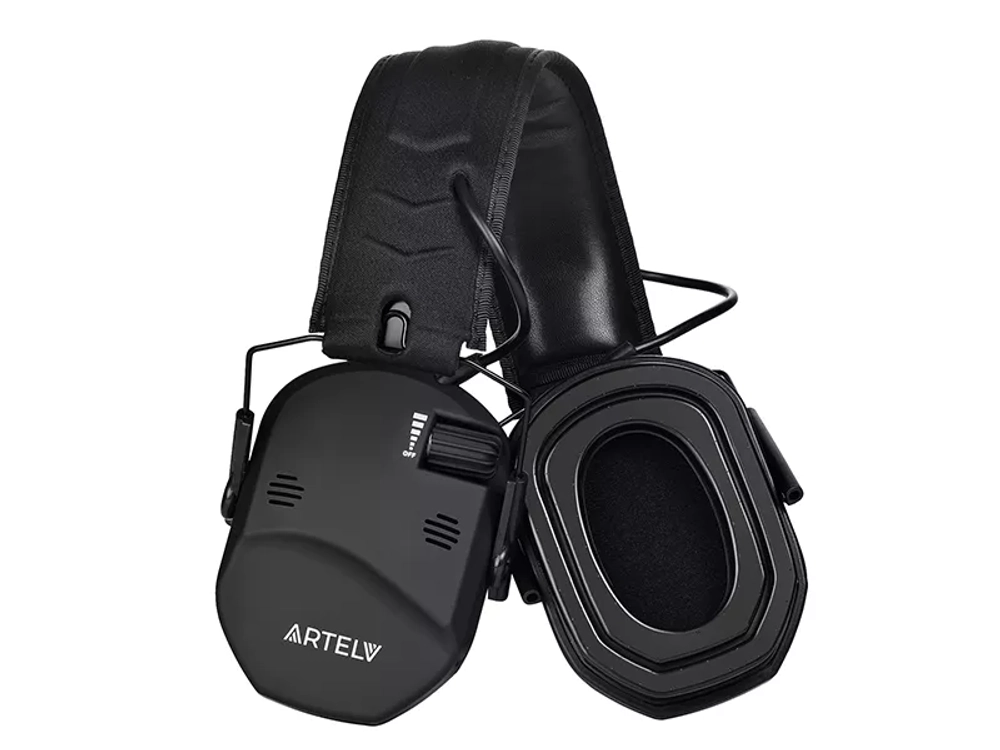 Активные наушники ARTELV КРЕЧЕТ II, гелевые амбушюры, чёрные (AKRGBL2)