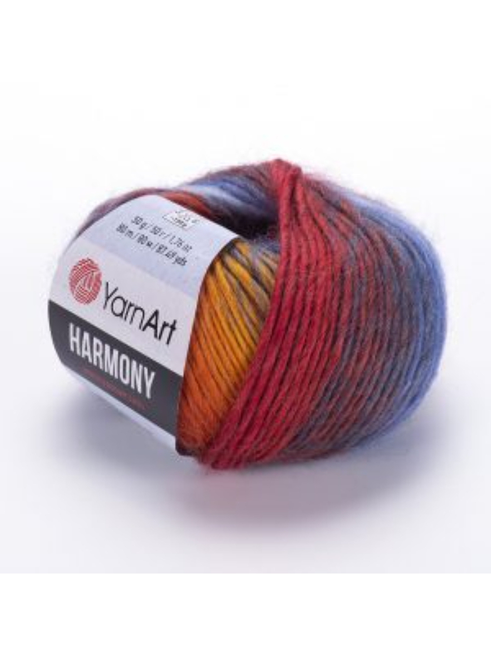 Пряжа Harmony, 50г, 80м, 60%шерсть 40%акрил (цена за 1 шт)