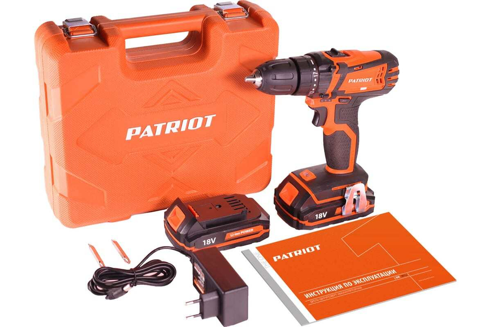 Дрель-шуруповерт аккумуляторная PATRIOT BR 181Li The One (180201425)