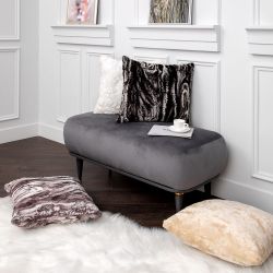 Подушка декоративная Рекс Серая