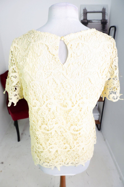 Блузка Draper's & Damons ажурный, маркировка L, визуально на 48 размер