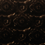 Хлопковый бархат коричневый "Тай-дай" (238 г/м2)