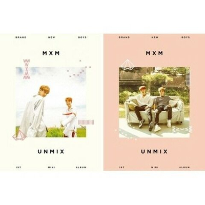 Альбом MXM - Unmix 1st Mini Album 2 Version SET