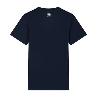 Мужская теннисная футболка Roland Garros Color Lines - navy blue