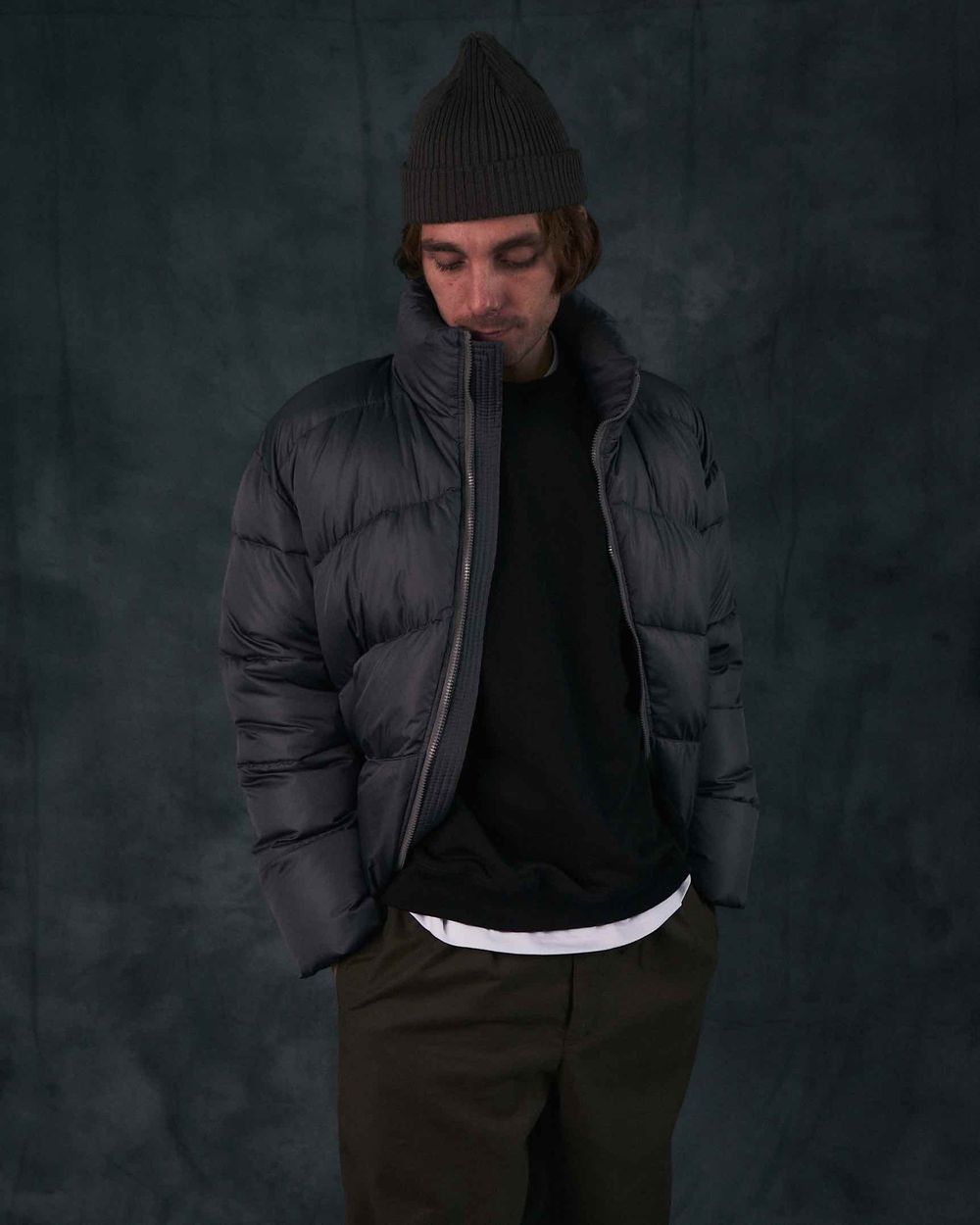 Пуховик МЕЧ FW23 PUFFER Iron Темно-Серая