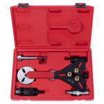 МАСТАК (105-30008C) Набор для обслуживания компрессора кондиционера, кейс, 8 предметов