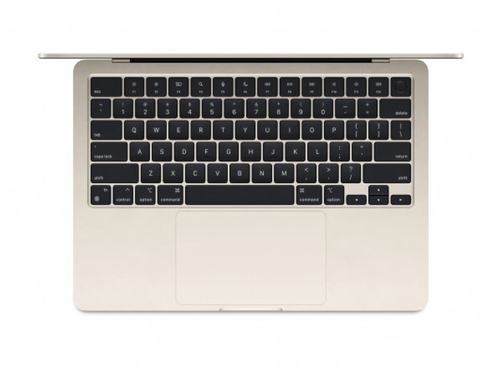 15.3 Ноутбук Apple MacBook Air 15 2024 2880x1864, Apple M3, RAM 8 ГБ, SSD 512 ГБ, Apple graphics 10-core, macOS, Starlight (MRYT3)