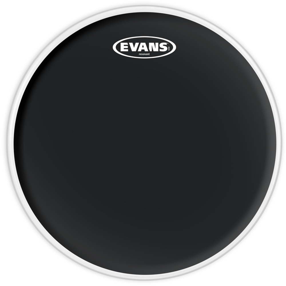 Evans TT14RBG 14" Resonant Black резонаторный пластик (нижний) для том барабана, чёрный.