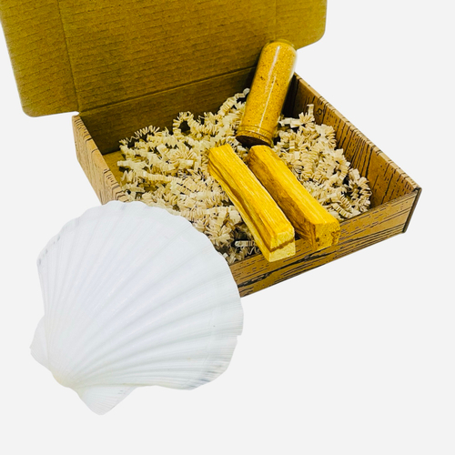 Набор с ракушками и пудрой пало санто