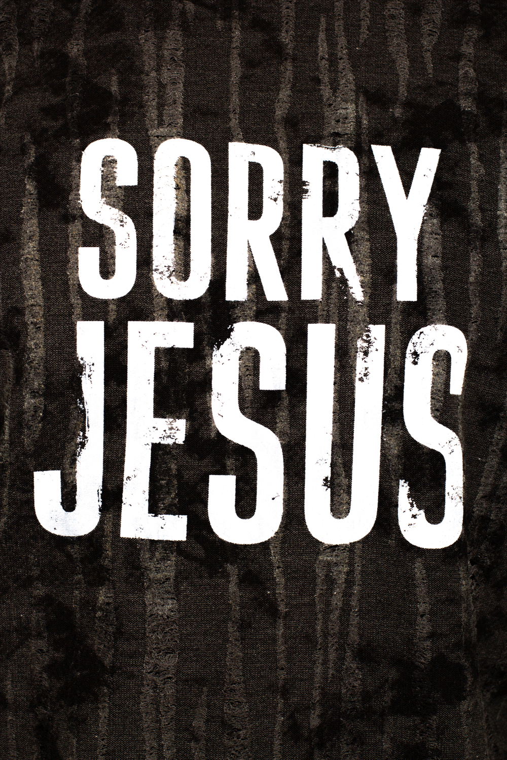 Лонгслив SORRY JESUS