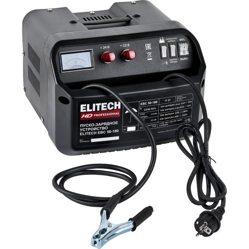 Пускозарядное устройство ELITECH EBC 50/180