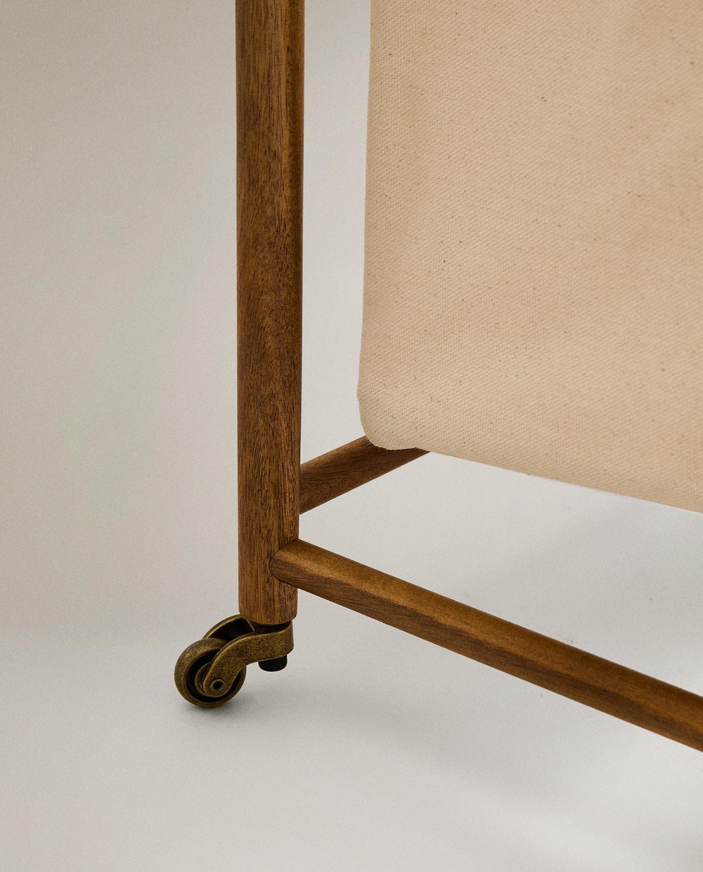 Zara Home Корзина из дерева, цвет коричневый, 72 см