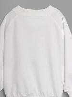 Свитшот для девочки осенний с завязками