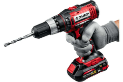 Ударная дрель-шуруповер ЗУБР 18В, 2 АКБ 2Ач, в кейсе ДШУ-185-22