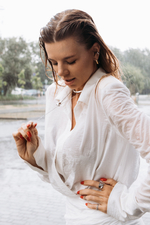 Колье - галстук "Сердце"