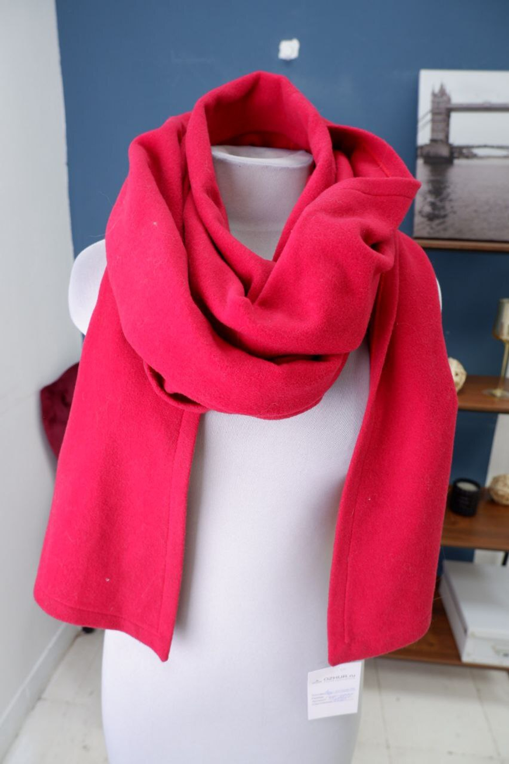 Шарф длинный