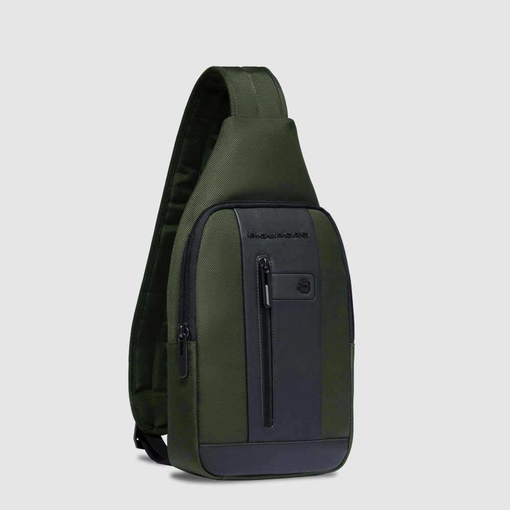 Сумка-слинг Piquadro Brief/Verde foresta