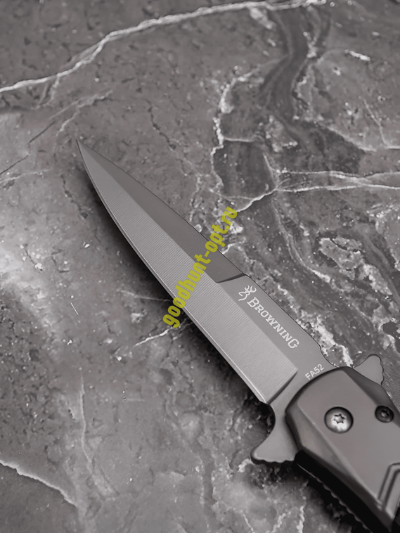 Тактический складной нож флиппер Browning Черный