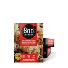Роллы для розжига натуральные 800 Degrees, 16 шт.