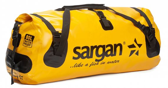 Гермосумка Sargan Капля длина 80 см объем 80 л желтая