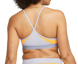 ТОП теннисный Nike Indy Bra V-Neck - Фиолетовый