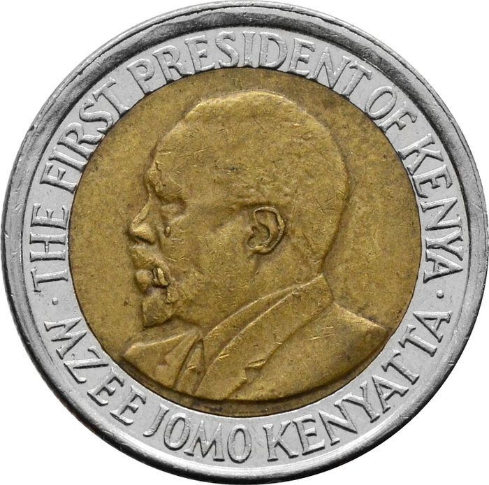 5 шиллингов 2010 Кения XF