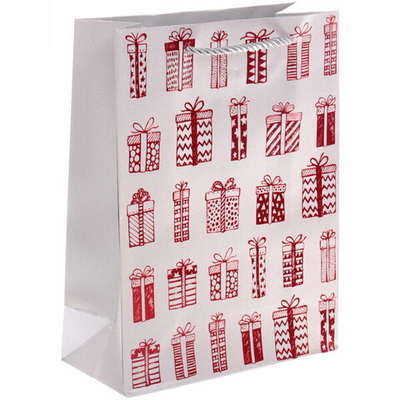 Пакет подарочный «Подарки» 18*24*8,5 см