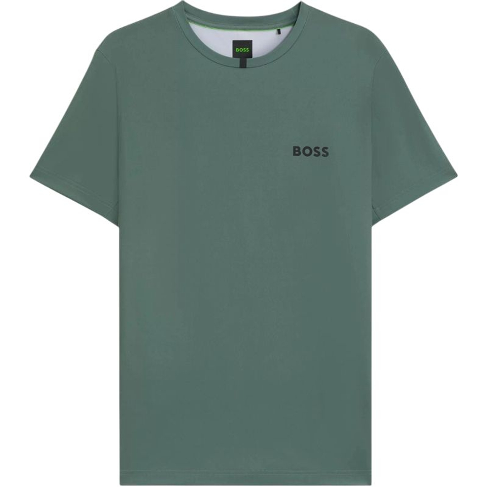 Теннисная футболка BOSS TOC - open green