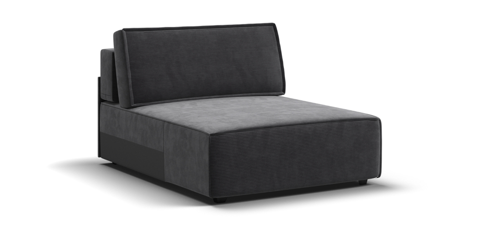 Босс Софт Модуль оттоманка Вельвет Корд графит