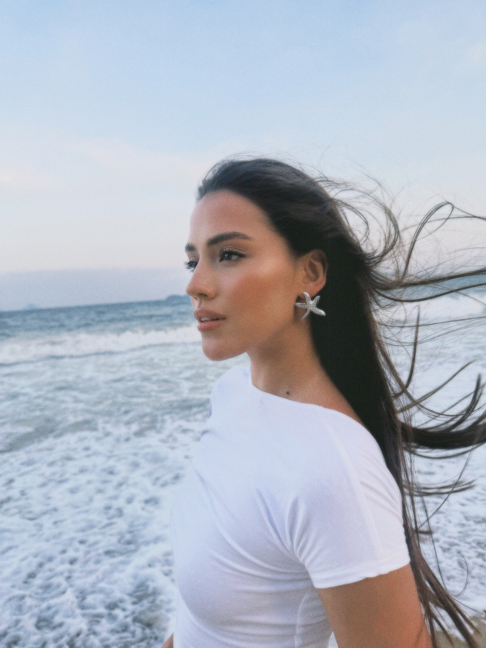 Серьги Star silver