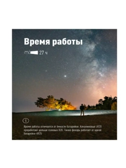 Фонарь-прожектор сведодиодный 19хLED, питание от 4хD