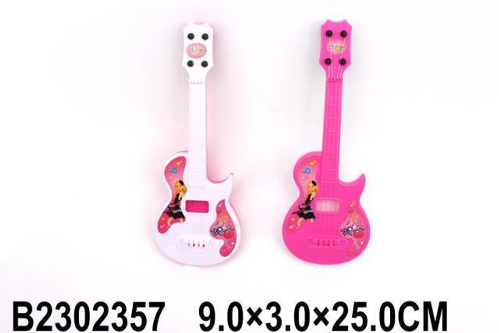 Гитара 25см, пакет 322