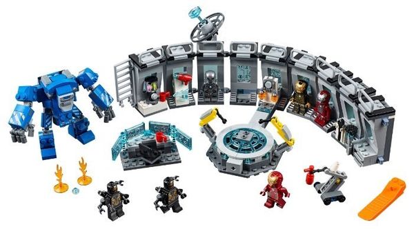 Конструктор LEGO Marvel Super Heroes 76125 Лаборатория Железного человека
