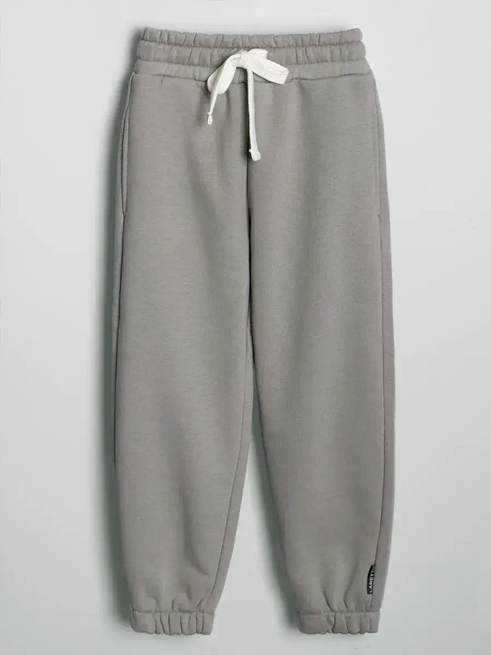 Спортивный костюм для девочки на весну серый оверсайз