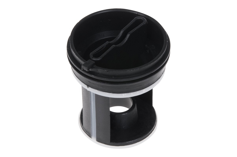 Фильтр сливного насоса для стиральной машины Indesit черный