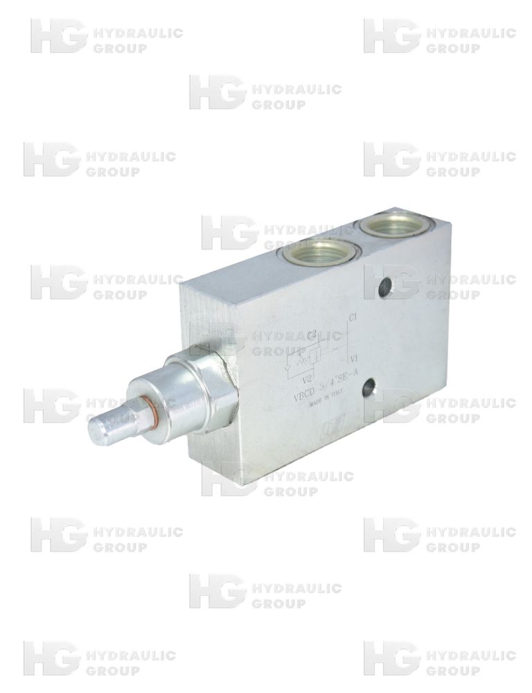 Тормозной клапан односторонний VBCD 3/4&quot; SE/A