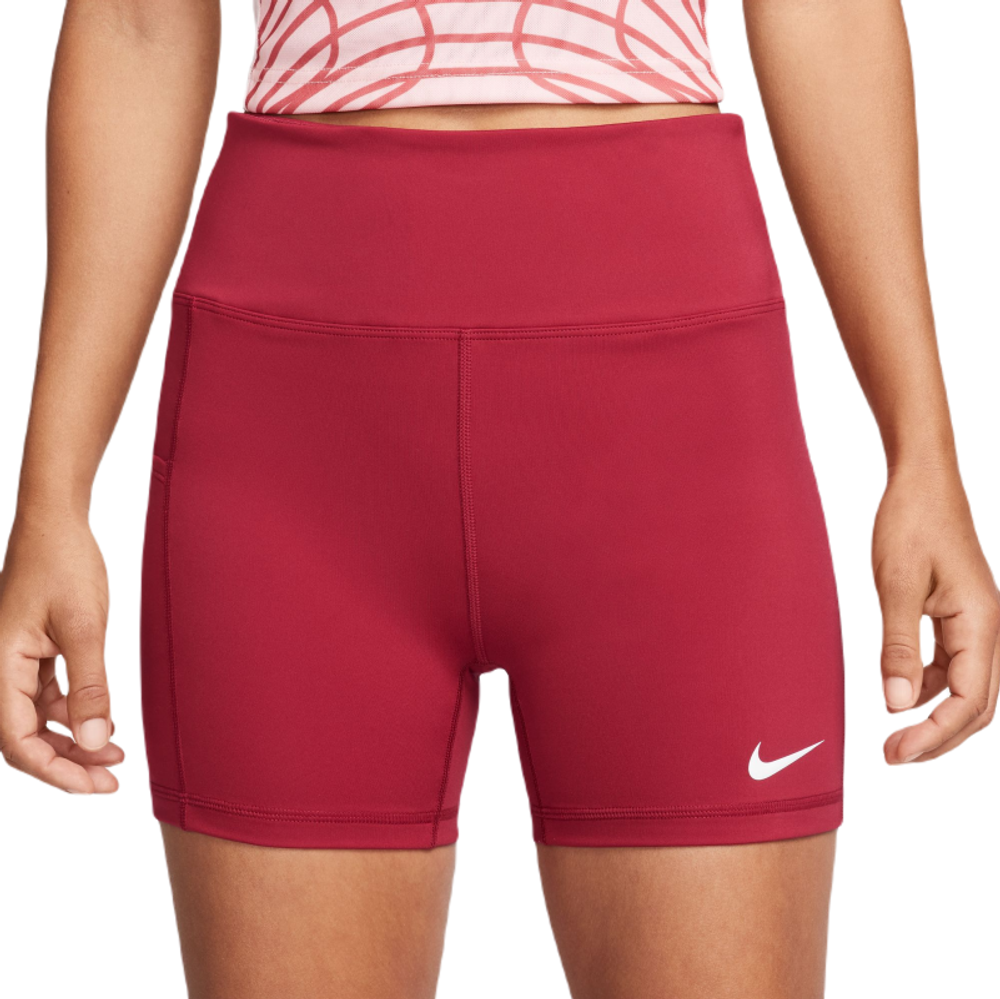 Женские Шорты теннисные Nike Dri-Fit Club 4" Short - красный