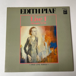 Винтажная виниловая пластинка LP Edith Piaf Live 1 Olympia '55 '56 (Japan 1974) (No Obi) Marie La Francaise
