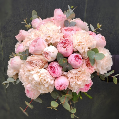 Букет невесты и бутоньерка