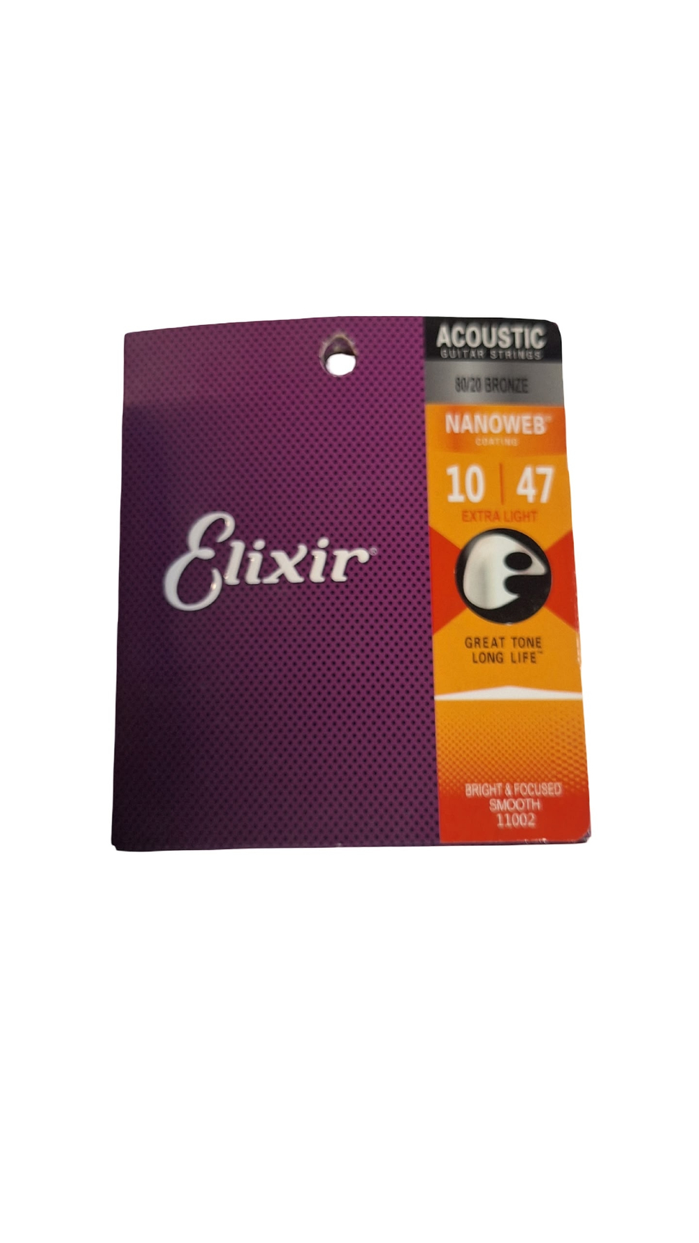 Струны Elixir 11002 NANOWEB Bronze 80/20