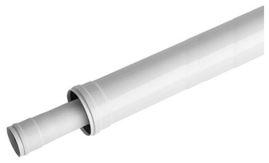Коаксиальное удлинение Baxi HT 80/125 - 1000 мм. (для Duo-tec MP 35-70 кВт) KMT71408851