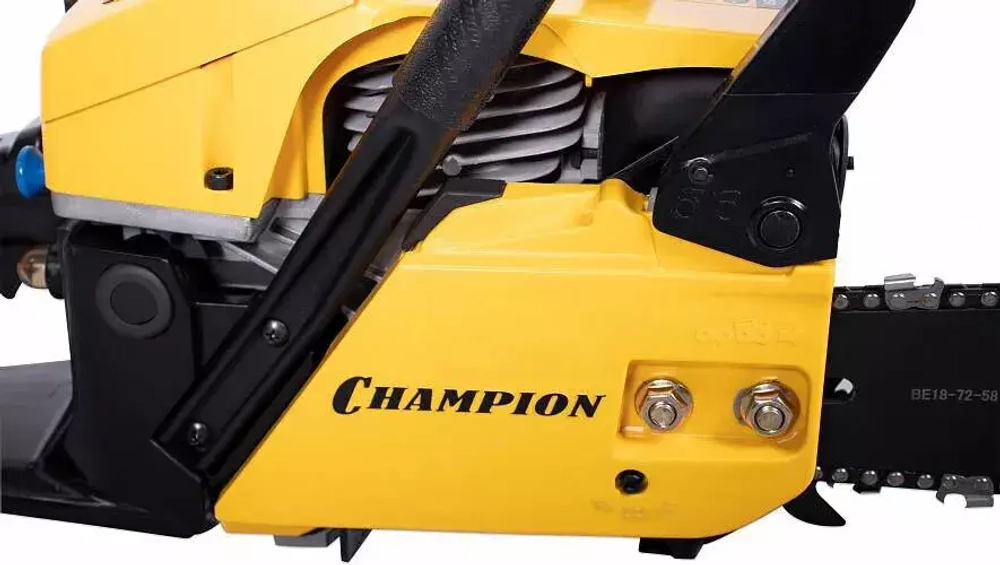 Пила Champion 251-18 + свеча и масло champion + цепь champion 325"-1,5mm-72pro (bp)