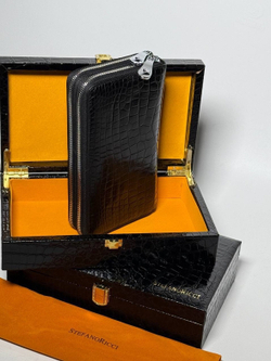 Портмоне из кожи крокодила Stefano Ricci