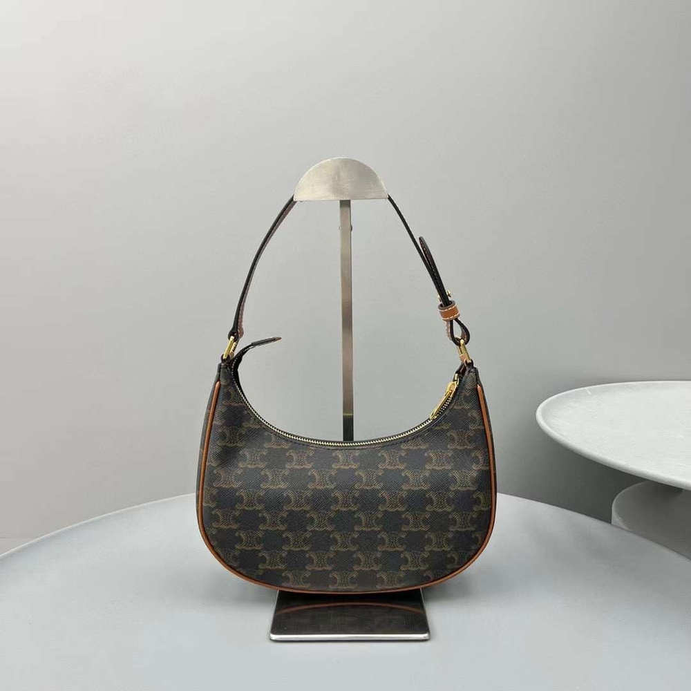 Celine Ava Bag In Triomphe Canvas