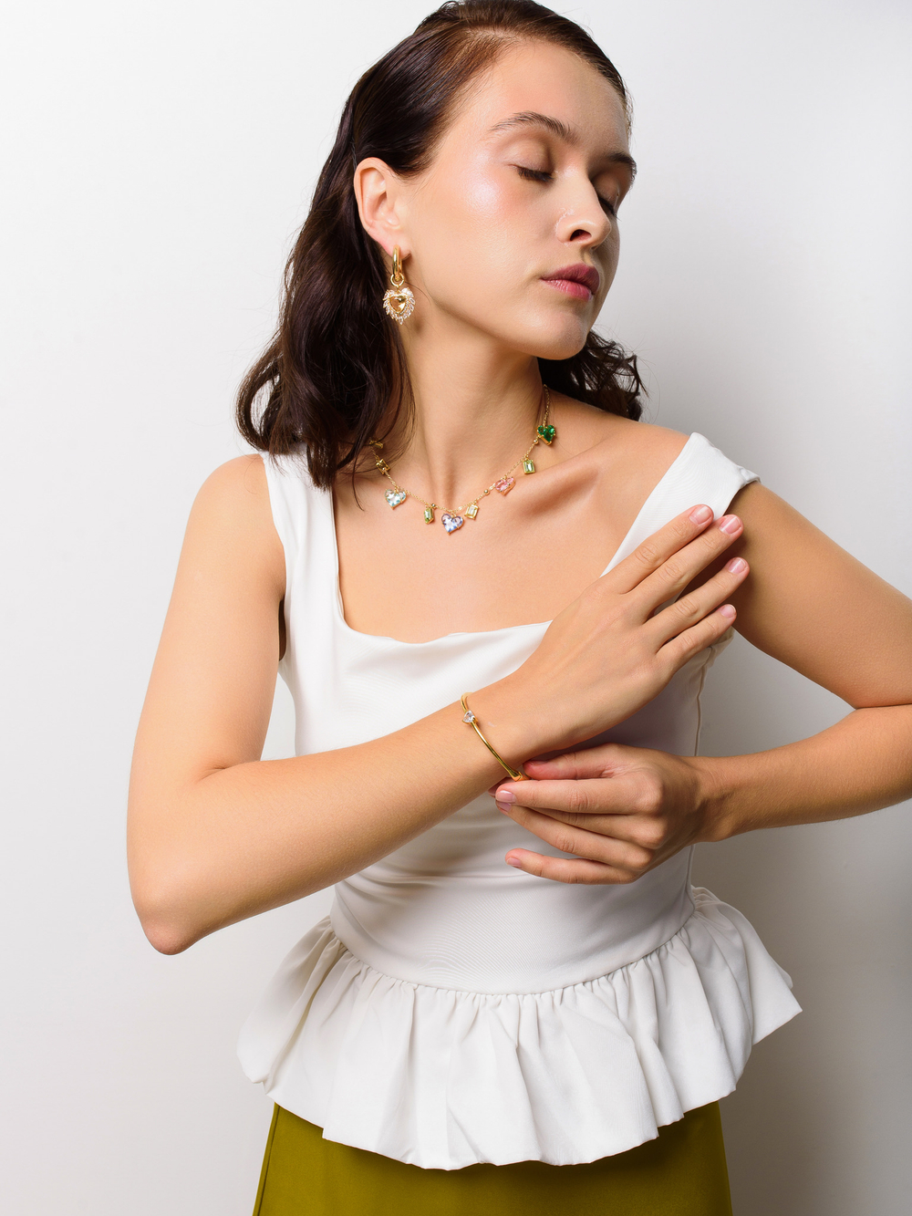 Чокер "Multicolor Soul" Gold