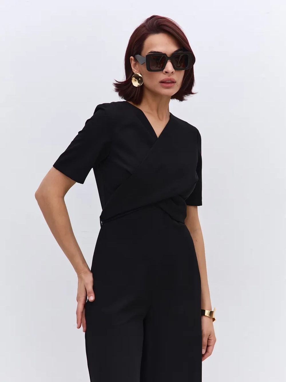 Комбинезон брючный вечерний